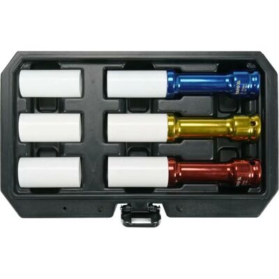 Yato YT-10563 Jeu de douilles - 17/19/21mm Outils d'impact - Publicité Yato YT-10563 Jeu de douilles - 17/19/21mm Outils d'impact - Publicité