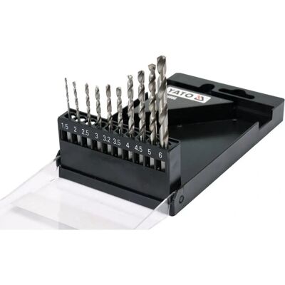Yato YT-44888, Furadeira, Conjunto de brocas, HSS - Perfuração em metal Yato YT-44888, Furadeira, Conjunto de brocas, HSS - Perfuração em metal