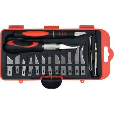 YATO - YT-75370 - Nero - 16 pz - Set scalpelli YATO - YT-75370 - Nero - 16 pz - Set scalpelli