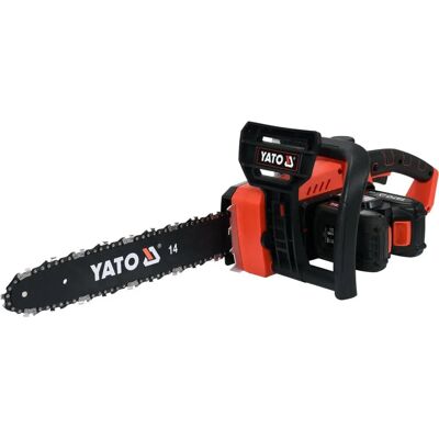 Yato YT-82812 moottorisaha - 4500 RPM, 14 tuumaa, Punainen / Musta Yato YT-82812 moottorisaha - 4500 RPM, 14 tuumaa, Punainen / Musta