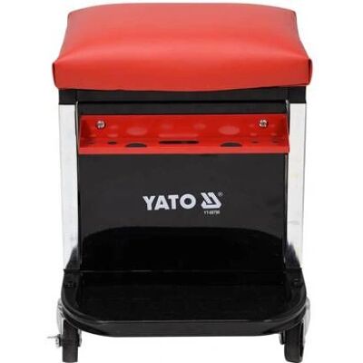 Yato YT-08790 Werkstattwagen - Stahl, Rot, 2 Schubladen, 150kg Yato YT-08790 Werkstattwagen - Stahl, Rot, 2 Schubladen, 150kg