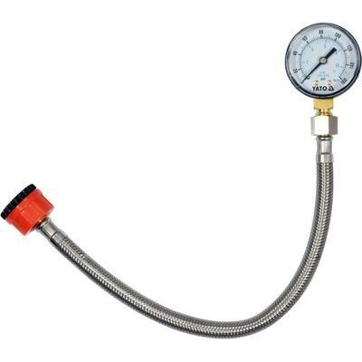 YATO YT-24790 Manomètre de pression d'eau - 3/4'' à 1/2'' - 11 bar - Publicité YATO YT-24790 Manomètre de pression d'eau - 3/4'' à 1/2'' - 11 bar - Publicité