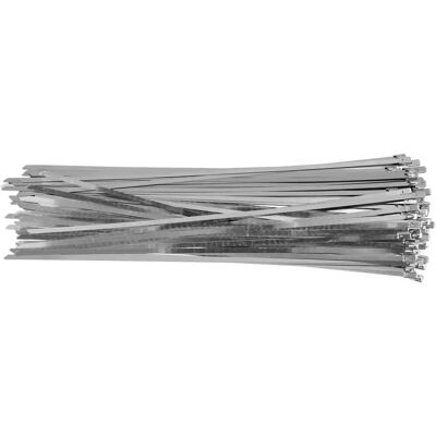 Yato YT-70566 Kabelbinder aus Edelstahl - 100 Stück Yato YT-70566 Kabelbinder aus Edelstahl - 100 Stück