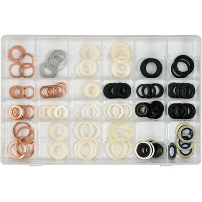 Yato YT-068641 Scheibe - 120 Stk - Ölablassstopfen-Set Yato YT-068641 Scheibe - 120 Stk - Ölablassstopfen-Set