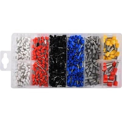 Yato YT-06895 Drahtverbinder - Verschiedene Farben - 685 Stück - Schachtelverpackung Yato YT-06895 Drahtverbinder - Verschiedene Farben - 685 Stück - Schachtelverpackung