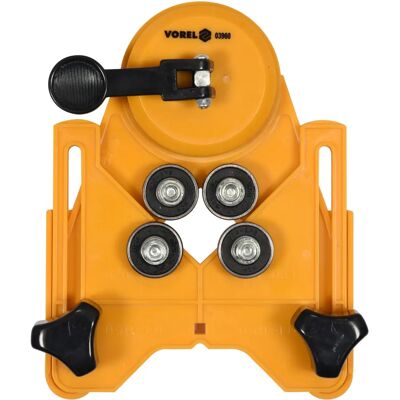 Vorel Bohrlehre für Keramikfliesen - Verstellbar 4-84mm - Fliesen Anbohrhilfe Vorel Bohrlehre für Keramikfliesen - Verstellbar 4-84mm - Fliesen Anbohrhilfe