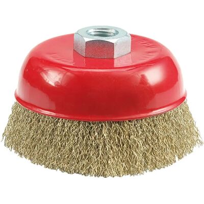 Vorel 06971 Drahtradbürste - Drahtradbürste, 10 cm, 1 Stück Vorel 06971 Drahtradbürste - Drahtradbürste, 10 cm, 1 Stück