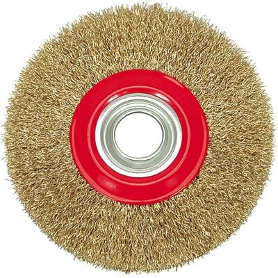 VOREL 06980 Drahtrad / Scheibenbürste - 200mm, 32mm Aufnahme VOREL 06980 Drahtrad / Scheibenbürste - 200mm, 32mm Aufnahme