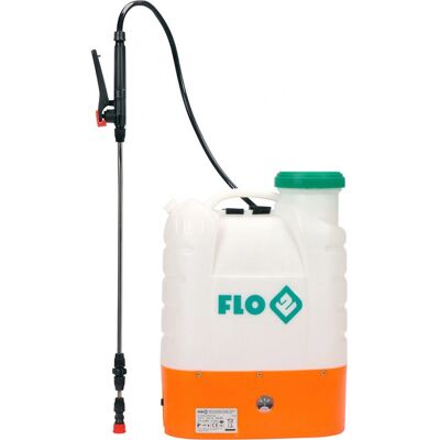 Opryskiwacz ogrodowy Flo 89610 - Wielokolorowy - 16L - Automatyczna pompa Opryskiwacz ogrodowy Flo 89610 - Wielokolorowy - 16L - Automatyczna pompa
