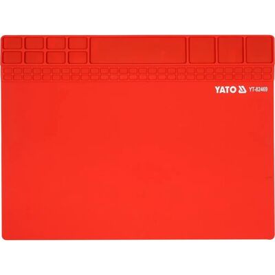 YATO YT-82469 - Accessoire de soudure - Tapis en silicone orange YATO YT-82469 - Accessoire de soudure - Tapis en silicone orange