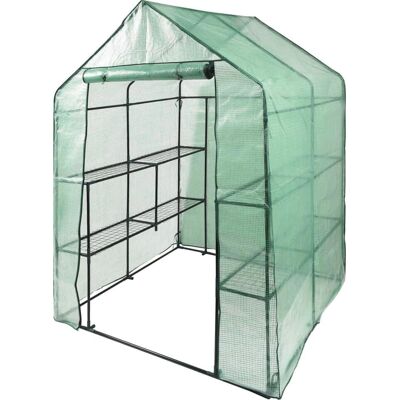 FLO Gewächshaus für Tomaten - Wetterfest, 143x143x195 cm FLO Gewächshaus für Tomaten - Wetterfest, 143x143x195 cm