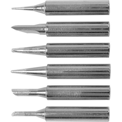 Yato - YT-82525 - 6 pièces - Pointes de soudure - Accessoire fer à souder Yato - YT-82525 - 6 pièces - Pointes de soudure - Accessoire fer à souder