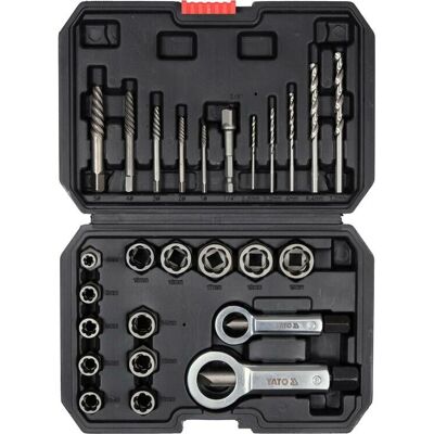 Yato YT-06037 ruuvinpoistoseurakokoonpano - 26 kpl Yato YT-06037 ruuvinpoistoseurakokoonpano - 26 kpl