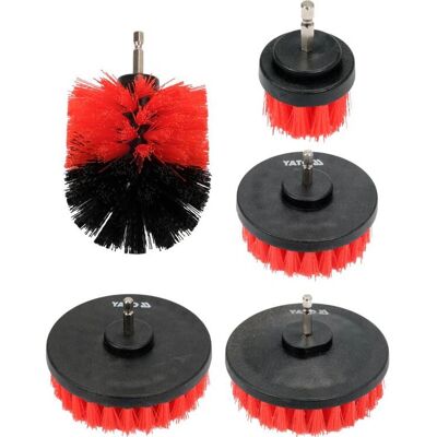 Yato YT-47777 Schleifmittel-Set für Drehwerkzeug - Vorpolierbürsten Yato YT-47777 Schleifmittel-Set für Drehwerkzeug - Vorpolierbürsten