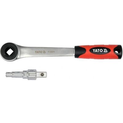 Yato YT-03314 Ratschen-Schlüssel - Rot - Heizungs- und Sanitärwerkzeug Yato YT-03314 Ratschen-Schlüssel - Rot - Heizungs- und Sanitärwerkzeug