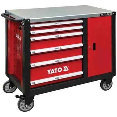 Yato YT-09002 Työkalukärry terästä - Lukittava säilytys Yato YT-09002 Työkalukärry terästä - Lukittava säilytys