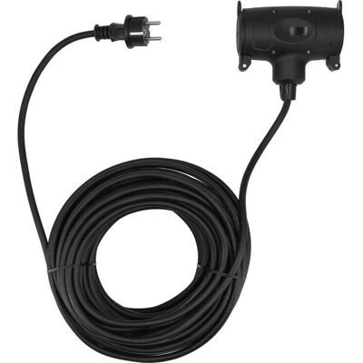 Yato YT-81032 Rallonge électrique - 25m, Type F, Noir - Publicité Yato YT-81032 Rallonge électrique - 25m, Type F, Noir - Publicité