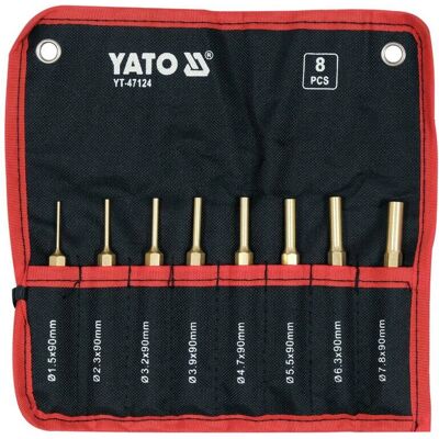 Yato YT-47124 messinkisahainten setti - Iskut ja naulat Yato YT-47124 messinkisahainten setti - Iskut ja naulat