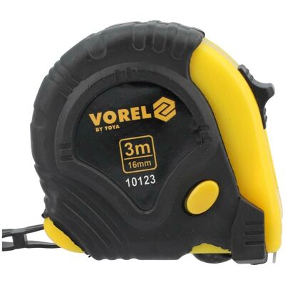 Vorel - 10123 - 3 m - 16 mm - taitettava viivoitin Vorel - 10123 - 3 m - 16 mm - taitettava viivoitin
