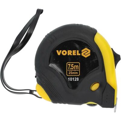 VOREL - 10128 - Rot-Schwarz - 7,5 m - Maßband VOREL - 10128 - Rot-Schwarz - 7,5 m - Maßband