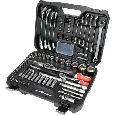 Yato YT-38784 Steckschlüssel-Set - 93 Stück mit Schnellverschluss Yato YT-38784 Steckschlüssel-Set - 93 Stück mit Schnellverschluss