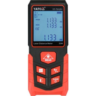 Yato Yt. Laserowy miernik odległości - 50m Yato Yt. Laserowy miernik odległości - 50m