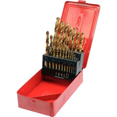 Toya Titan Metallbohrer-Set - 19 Stück - Für Metall - Präzise Toya Titan Metallbohrer-Set - 19 Stück - Für Metall - Präzise