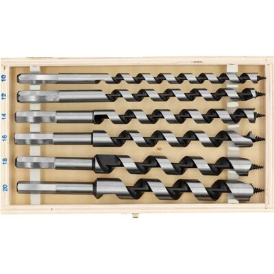 Ensemble de mèches Toya Vorel - Bois, 6 pcs, 230mm, 10-20mm - Ensemble de mèches - Publicité Ensemble de mèches Toya Vorel - Bois, 6 pcs, 230mm, 10-20mm - Ensemble de mèches - Publicité