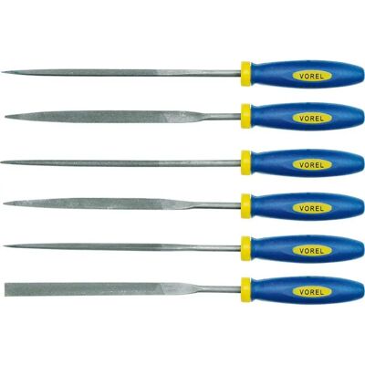Vorel 25351 Nadelrasp für Metall - 140mm, 6 Stück Vorel 25351 Nadelrasp für Metall - 140mm, 6 Stück