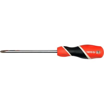 Chave de fenda Yato YT-25931 - Rasa plana única - Preto, Vermelho - Chave de fenda Chave de fenda Yato YT-25931 - Rasa plana única - Preto, Vermelho - Chave de fenda