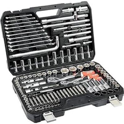 Ensemble d'Outils Yato 128 Pièces - Râteaux & Douilles - Publicité Ensemble d'Outils Yato 128 Pièces - Râteaux & Douilles - Publicité