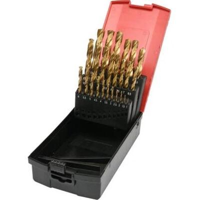 Yato YT-44676 Borresæt 25 dele - Metal, HSS-TiN, 1-13mm Yato YT-44676 Borresæt 25 dele - Metal, HSS-TiN, 1-13mm