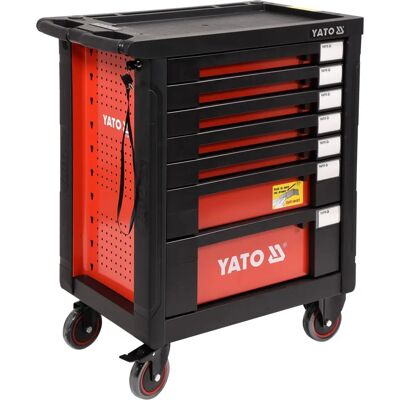 Yato YT-55290 Teräksinen työkalukärry 211 työkalulla Yato YT-55290 Teräksinen työkalukärry 211 työkalulla