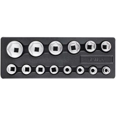Zestaw 14 nasadek Yato YT-55457 - 3/4 cala, 19-55mm Zestaw 14 nasadek Yato YT-55457 - 3/4 cala, 19-55mm