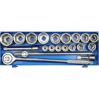 TOYA Zestaw nasadek 3/4" - Zestaw kluczy do pracy pod wysokim obciążeniem TOYA Zestaw nasadek 3/4" - Zestaw kluczy do pracy pod wysokim obciążeniem