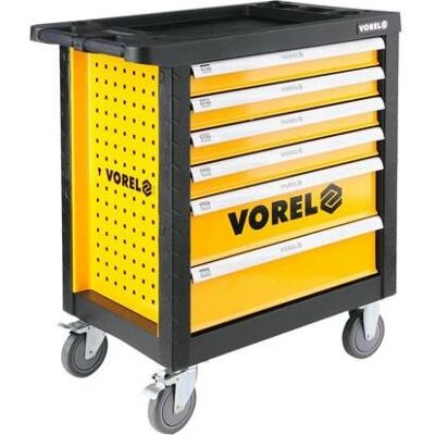 Vorel 58540 Työkalukärry - Ruostumaton teräs, Oranssi - Työkalukärry Vorel 58540 Työkalukärry - Ruostumaton teräs, Oranssi - Työkalukärry