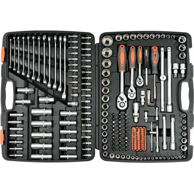 Sthor 58691 216-teiliger Steckschlüssel-Set - Werkzeugset Sthor 58691 216-teiliger Steckschlüssel-Set - Werkzeugset