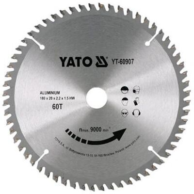 Yato YT-60907 Aluminiowa Tarcza do Piły - Tarcza do Piły Yato YT-60907 Aluminiowa Tarcza do Piły - Tarcza do Piły