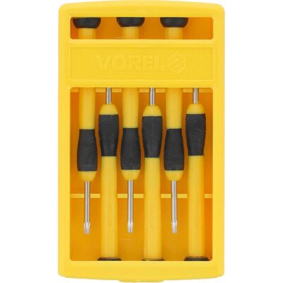 Vorel 64554 - Tournevis Torx de précision - 6 pièces - Publicité Vorel 64554 - Tournevis Torx de précision - 6 pièces - Publicité