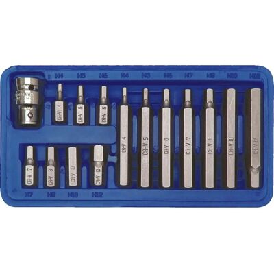 Set de Embouts de Tournevis Hexagonaux Vorel H4-H12 - Jeu de Bits - Publicité Set de Embouts de Tournevis Hexagonaux Vorel H4-H12 - Jeu de Bits - Publicité