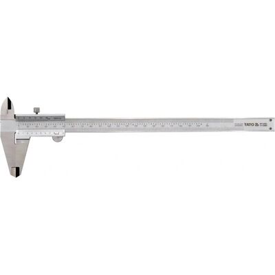 Yato YT-72003 Paquímetro - 200mm, Aço inoxidável, 0,02mm - Ferramenta de medição Yato YT-72003 Paquímetro - 200mm, Aço inoxidável, 0,02mm - Ferramenta de medição