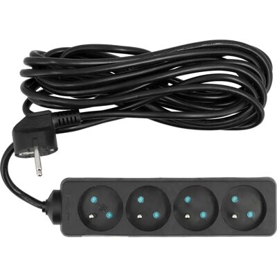 Vorel 72622 Elektrisch power extension - 4 Steckdosen, 5m, Erdung Vorel 72622 Elektrisch power extension - 4 Steckdosen, 5m, Erdung