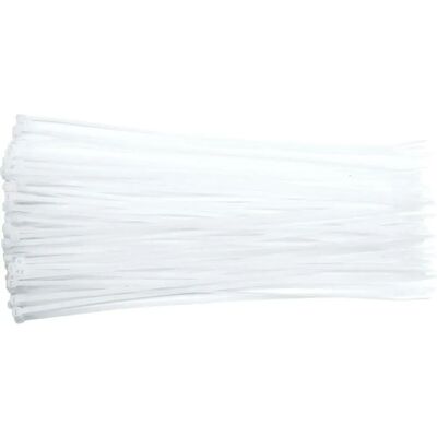 VOREL 73882 Colliers en plastique - Blanc, 100 pièces - Publicité VOREL 73882 Colliers en plastique - Blanc, 100 pièces - Publicité