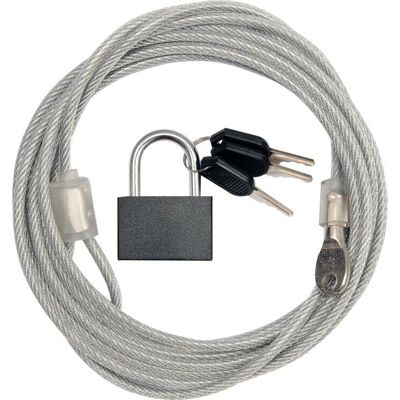 VOREL 77815 Fecho de bicicleta - Proteção segura para bicicleta VOREL 77815 Fecho de bicicleta - Proteção segura para bicicleta