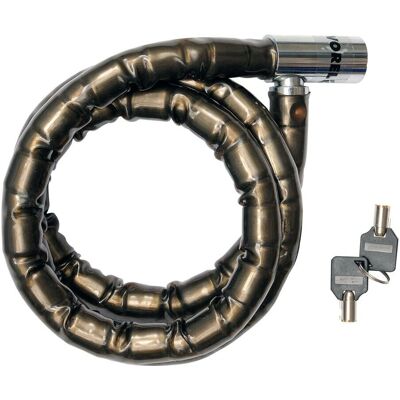 TOYA 77861 Fahrradschloss - 150cm x 25mm Motorradschloss TOYA 77861 Fahrradschloss - 150cm x 25mm Motorradschloss