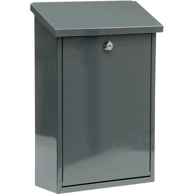 Vorel Stahlbriefkasten - 400x250x100mm - Schlossbar, Verzinkt Vorel Stahlbriefkasten - 400x250x100mm - Schlossbar, Verzinkt
