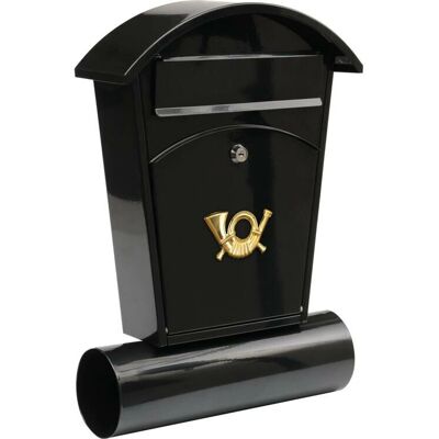 VOREL 78590 Briefkasten aus Stahl mit Zeitungsspender - Briefkasten VOREL 78590 Briefkasten aus Stahl mit Zeitungsspender - Briefkasten