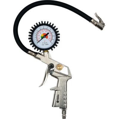 VOREL Pistola para inflar pneus com manómetro VOREL Pistola para inflar pneus com manómetro