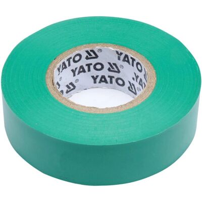 Yato YT-81652 Isolierband - PVC, 20m, Grün Yato YT-81652 Isolierband - PVC, 20m, Grün