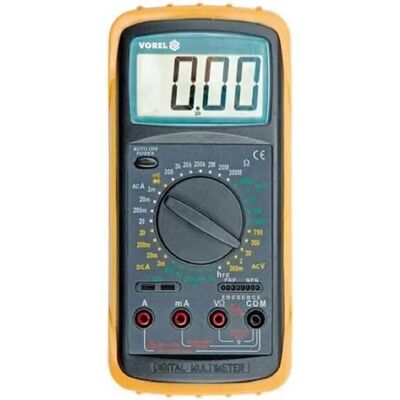 Vorel Multimeter - 81783 - Universalmessgerät 600V 10A - Digitales Messgerät Vorel Multimeter - 81783 - Universalmessgerät 600V 10A - Digitales Messgerät